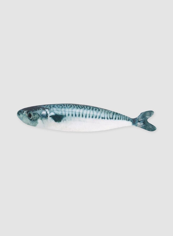 Fish Shape Chew Toy Green/White 20centimeter - Image 1